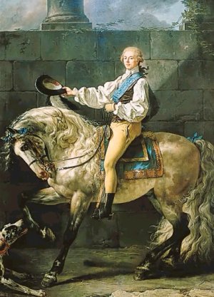 Jacques Louis David, "Stanisaw Kostka Potocki", 1781