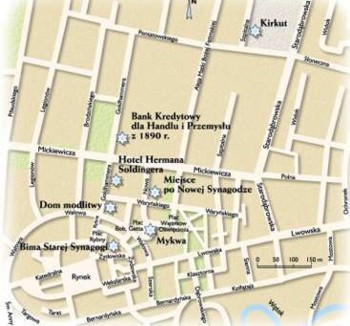 Plan miasta Tarnowa i judaikw
